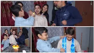🎉 आज ठुलोबाबा काे खास दिन | Family Birthday Vlog | Mr Aarav Vlog🙏 थुलोबुबाको जन्मदिन र आशिर्वाद 🙏