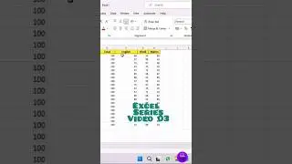 Remove Duplicates | Excel Series | Video 03| 