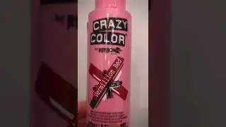 Crazy Color Vermilion Red #crazycolor #vividredhair #redhair