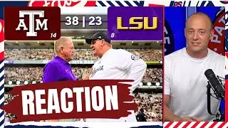 Texas A&M Beats LSU  - Josh Pate Rapid Reaction