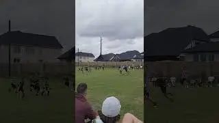 qb rush touchdown #football #touchdown #nfl #quarterback