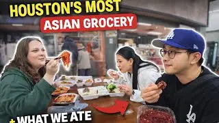 Houston&rsquo;s Most Addicting Asian Grocery + Filipino Products + What We Ate for Lunch 🍜