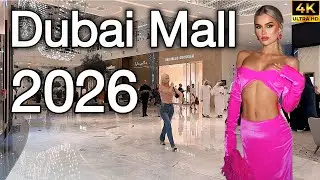 Dubai Mall 🇦🇪 World&rsquo;s Largest Luxury Shopping Destination! [ 4K ] Walking Tour