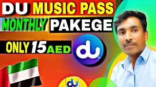 How to activate Du music pass Monthly package / Du music pass monthly code/Du music package