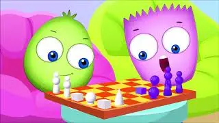 Op and Bob are playing chess | Animated Cartoons Characters | Animated Short Films