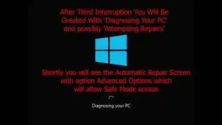 Safe Mode Tutorial - Windows 8/8.1/10 (Boot Failure)