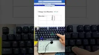 Rotate Text Inside Table in MS Word Using One Shortcut Key - You&rsquo;ll Be Surprised How Easy It Is!