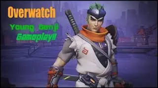 Overwatch young genji skin  Gameplay
