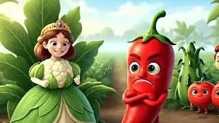 সবজি বন্ধুদের সাথে পরিচয় | Kids Learning Video