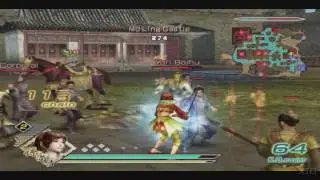 [#1] Dynasty Warriors 6 PS2 Геймплей HD (PCSX2)