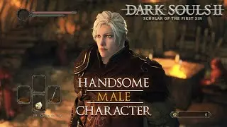 Dark Souls II - handsome warrior character creation (male)