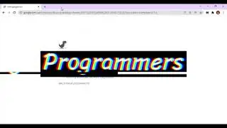 Normal People Vs Programmer || Chrome Dinasour Game Hack #Programming #Coding #Viral #Shorts #Coding