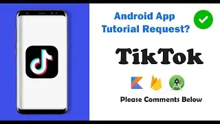 How to make app like TikTok - Android App Request Toturials 2022