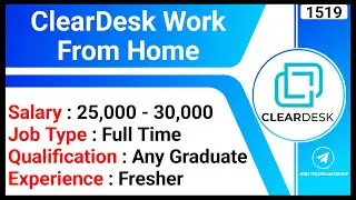 ClearDesk Work From Home | Medical Virtual Assistant Jobs | Permanent Jobs | WFH jobs