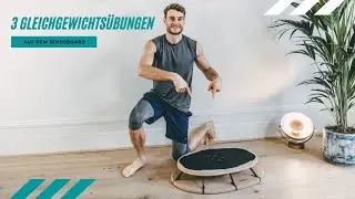 SENSOBOARD by Sensosports - 3 Gleichgewichtsübungen mit Henning