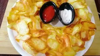 How to make Crispy French Fries ! Crispy Delicious ! Potato Chips ! Potato Recipes !