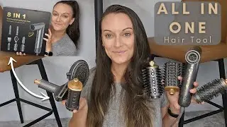 🔥 The Ultimate 8-in-1 Hair Styler! Air Wrap Dupe & Multi-Styling Magic! 💨✨