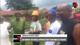 Gov Monday Okpebolo Approved New Transformer of Igbanke people