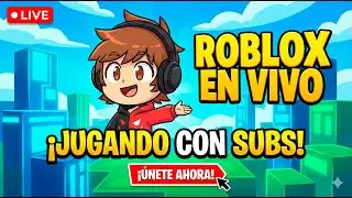 🔴 &iexcl;JUGANDO ROBLOX CON SUBS! 😱 UNETE AHORA! 10/1000 #roblox  #directoroblox  #jugandoconsubs