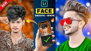 HD Face Smooth + White Lightroom Preset | Lightroom Se Face Gora Kaise Karen | Lightroom Face Smooth