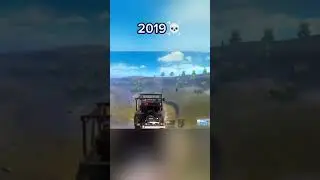 2024 vs 2019 car flying #bgmi #pubgmobile #hacker #shortfeed #shorts