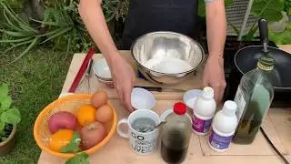 EASY QUICK HEALTHY (Buttermilk Pancake with Berries Sauce)