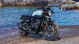 Royal Enfield Hunter 350 в Гоа | Комплект сиденья и подрамника | HNTR 350