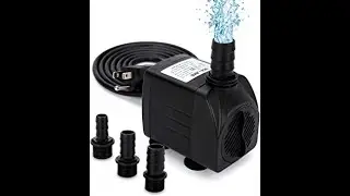 Review GROWNEER 550GPH Submersible Pump 30W Ultra Quiet Fountain Water Pump
