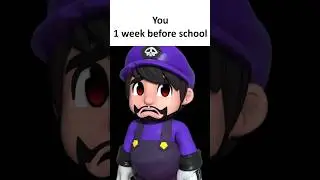 Back to school be like