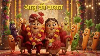 Aalu Ki Barat | Kids Hindi | Hindi Cartoon Video | आलू की बारात | Popular Kids Rhyme | Kido Pie
