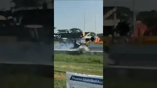Racing in Guatemala things got intense #mhpd #bigrigracing #racing #crash