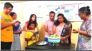 Celebrating Devya&rsquo;s birthday in Autism Ashram !