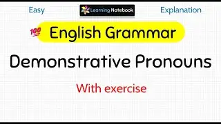 Demonstrative Pronouns in English Grammar