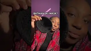 Batman ski mask pt 1 #crochet