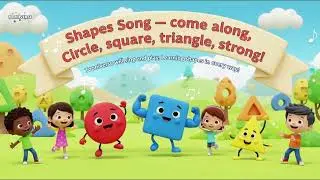 Shape Song  – Fun Kids Nursery Rhyme  Tooniverse