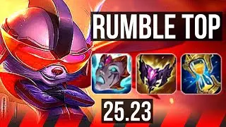 RUMBLE vs SETT (TOP) | EUW Challenger | 25.23