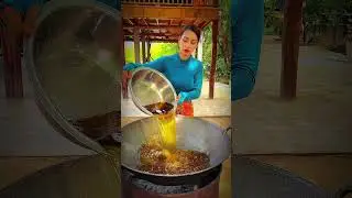 How to crispy fish with papaya salad recipe
