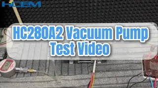 HC280A2 Oil-Free Vacuum Pump Test Video: Performance Demo