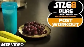 SIZE 8 - Post Workout Drink (NO Supplement) | Pure Vegetarian Muscle Building Program by Guru Mann