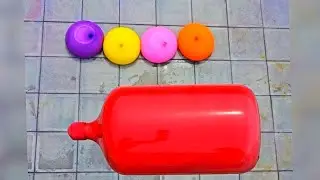 🎈Breaking Glass Bottles and Balloon drops 💦 - Crushing Crunchy & Soft Things🍾🔥💥