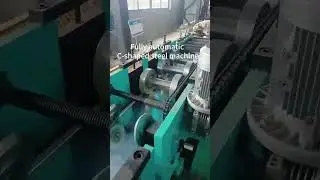 #Fully automatic C-shaped steel machine #Roof Forming Machine