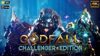 Godfall Challenger Edition RTX 3070 + Ryzen 3600x 4k Gameplay