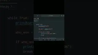 I made Tic Tac Toe game in python Part 3 #coding #python #code #pythonprogramming #codewriter101