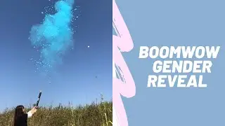 Gender Reveal with Confetti and Powder Cannons