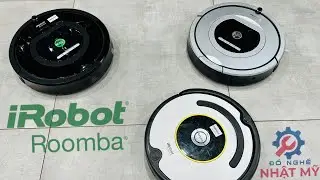 Đồ nghề bãi Nhật Mỹ | Robot hút bụi IRobot Roomba Series 6-7 thương hiệu Mỹ thị trường Nhật