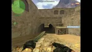 Counter Strike 1.6 De_Dust2 with Expert Bots Gameplay