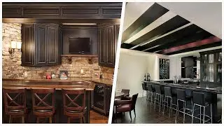 75 Black Floor And Brown Floor Basement Design Ideas You'll Love 🌈