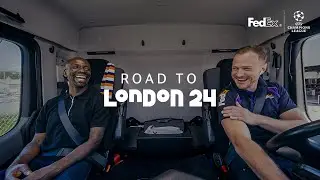 FedEx | UCL - Claude Makélélé helps to deliver the UCL trophy to Wembley 🏟️ | Road to the Final 🏆