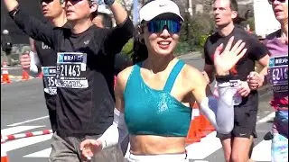 東京マラソン 2024 ＃外国人ランナー＃美人ランナー＃見た目が怪しいランナー＃高齢化するコスプレランナー#TOKYO MARATHON 2024