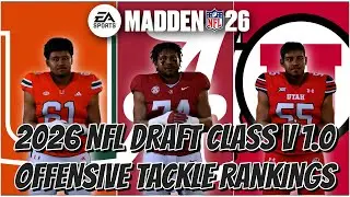 Madden NFL 26 2026 Draft Class v 1.0 - OT Rankings